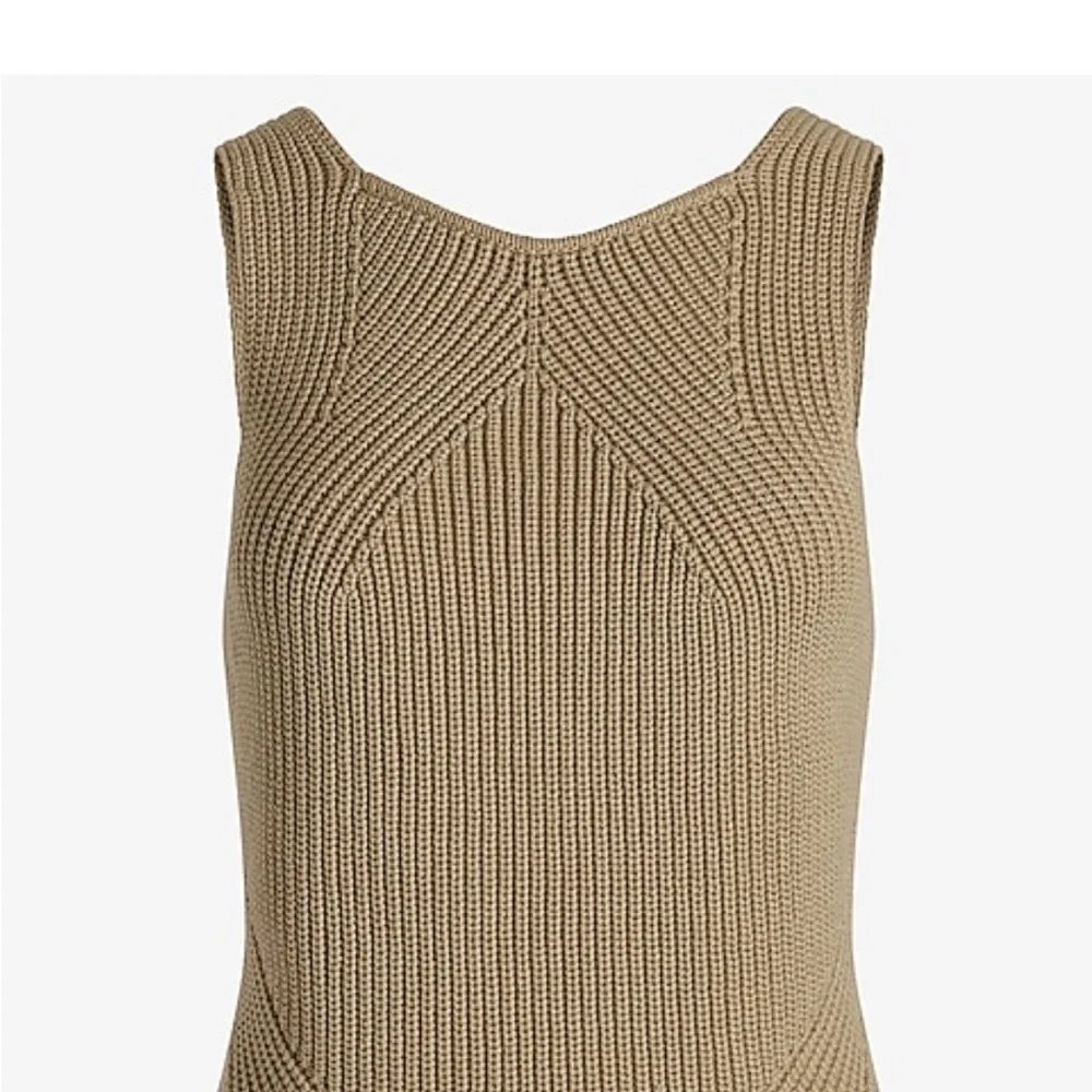 NWOT Express neural large sweater tank - Picture 1 of 9